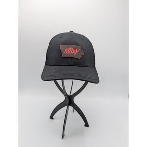 HOTSY CLEANING SYSTEMS STEAM STORE IOWA Black Red Branded Bills Hat Cap‎ Logo